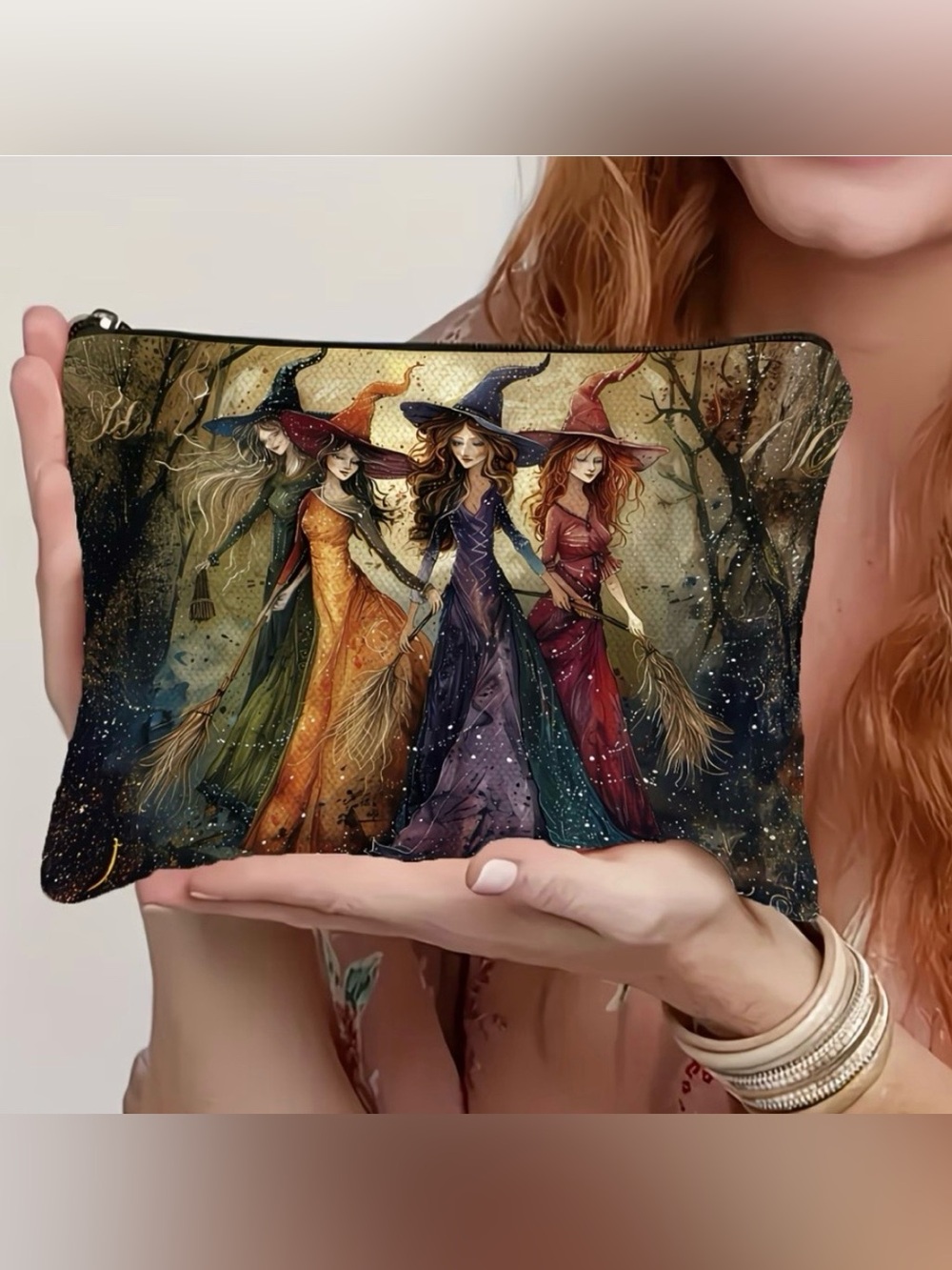 Witch Design Makeup Bag New
